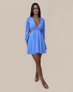Vestido Leona - Azul Claro na internet