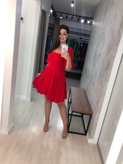 Vestido Anne - Vermelho