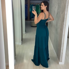 Vestido Camila - Verde Esmeralda - comprar online