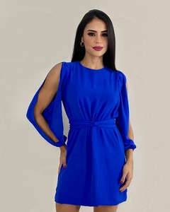 Vestido Eloá - Azul Royal