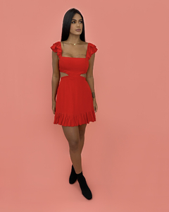 Vestido Andréia - Vermelho - comprar online