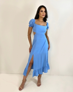 Vestido Jasmin - Azul Claro