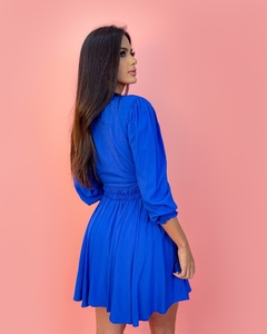 Saia Jaqueline - Azul Royal - comprar online