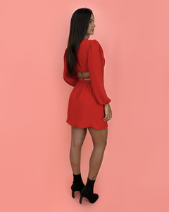 Cropped Simone - Vermelho - comprar online