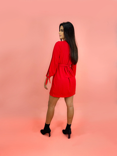 Vestido Marília - Vermelho - comprar online