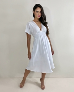 Vestido Marcela - Branco na internet