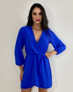 Vestido Samara - Azul Royal