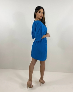 Vestido Maristela - Azul Claro - Closet RC Atacado