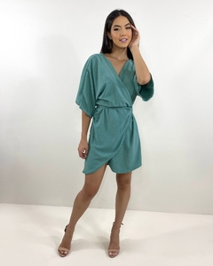 Vestido Maristela - Verde Menta - comprar online