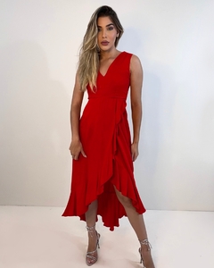 Vestido Alessandra - Vermelho