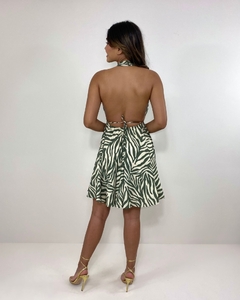 Vestido Marisa - Zebra Verde - loja online