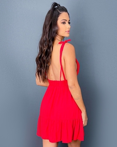 Vestido Valentina - Vermelho - comprar online