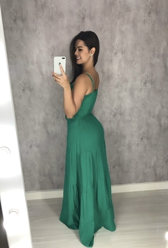 Vestido Camila - Verde Bandeira - loja online