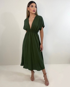 Vestido Marcela - Verde Militar