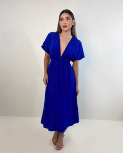 Vestido Marcela - Azul Royal - comprar online