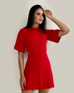 Vestido Tânia - Vermelho na internet