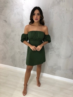 Vestido Thay - Verde Sálvia - comprar online