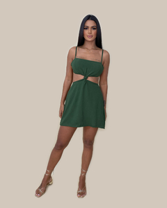 Vestido Cleo - Verde Militar - comprar online