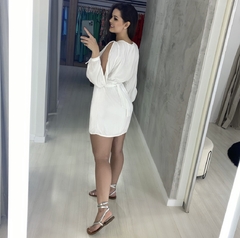Vestido Marília - Offwhite na internet