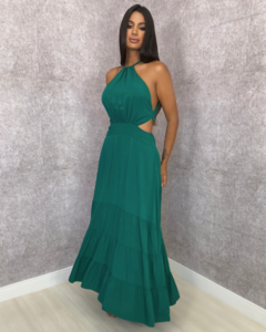 Vestido Estefane - Verde Amazônia - comprar online