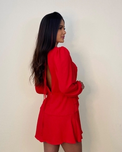 Vestido Suzana - Vermelho na internet