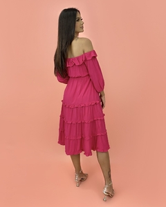 Vestido Angélica - Pink - comprar online