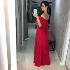 Vestido Luíza - Vermelho na internet