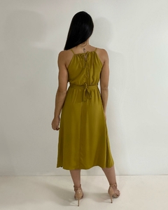 Vestido Isadora - Amarelo Queimado na internet