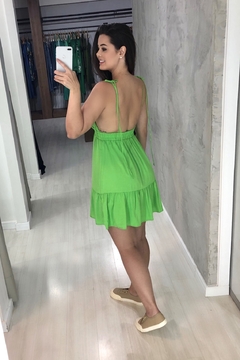 Vestido Valentina - Verde Lima na internet