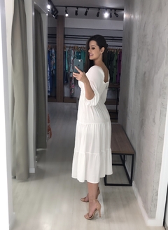 Vestido Juliana - Branco na internet