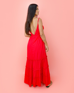Vestido Raquel - Vermelho - comprar online