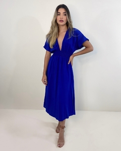 Vestido Marcela - Azul Royal - loja online