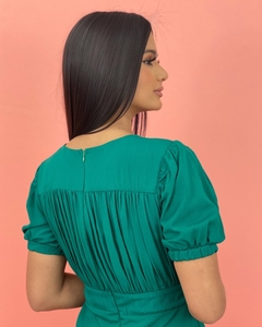 Vestido Clarice - Verde Amazônia - comprar online