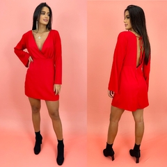 Vestido Luciana - Vermelho - comprar online