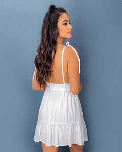 Vestido Valentina - Branco - comprar online