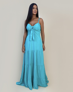 Vestido Camila - Azul Claro - comprar online
