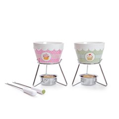 Kit Fondue Pequeno Cupcake