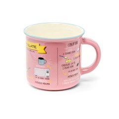 Caneca Charm Receita de Bolo Rosa