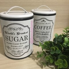 Duo Latinhas Sugar e Coffee