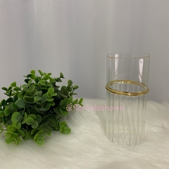 VASO DECORATIVO CLEAR GOLD