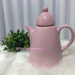 Bule de Café em Cerâmica 1lt Rosa - comprar online