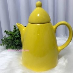 Bule de Café em Cerâmica 1lt Amarelo - comprar online