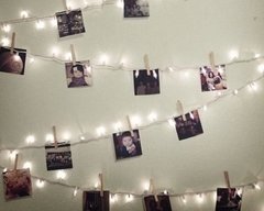 Guirnalda de Luces Led + 20 Fotos Polaroid en internet