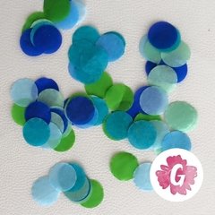 Confetti de círculos para decorar mesas