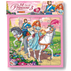 Puzzle Mi Princesas 3 25 Piezas Duravit - comprar online