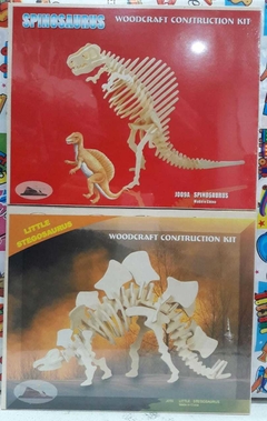Puzzles Dino 3 D en fibro facil - comprar online