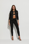 PANTALON ANN SK HW SUPER BLACK