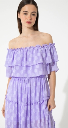 MAXIVESTIDO ISLAND LILA - comprar online