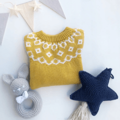 Sweater tejido - 2-3 años