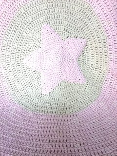 Deco tejida - Alfombra Estrella tejida al crochet en internet